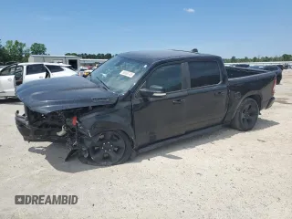 2019 Ram 1500 Big Horn with VIN 1C6SRFFT4KN800039, listed as a Copart auction lot 55668745 with Not provided miles and Salvage title. Bid and sale history available at DreamBid. Image 1.
