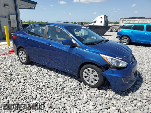 2017 Hyundai Accent SE with VIN KMHCT4AE7HU251717, listed as a Copart auction lot 52676675 with 112,391 mi miles and Salvage Title. Bid and sale history available at carsss.com. Image 4.