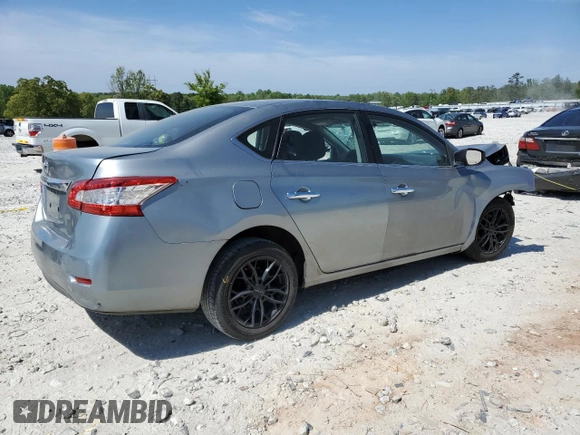 2014 Nissan Sentra S with VIN 3N1AB7AP7EY337381, listed as a Copart auction lot 54129985 with 187,972 mi miles and Salvage Title. Bid and sale history available at DreamBid. Image 3.