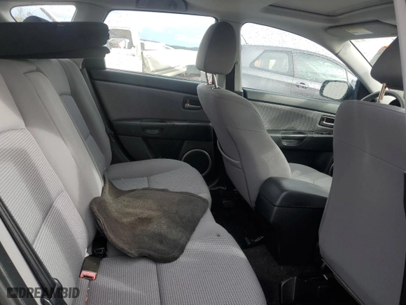 2008 Mazda Mazda3 s Sport with VIN JM1BK343X81779681, listed as a Copart auction lot 49147775 with 107,968 mi miles and Salvage Title. Bid and sale history available at carsss.com. Image 10.