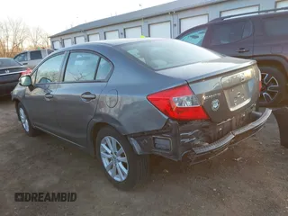 2012 Honda Civic EX with VIN 19XFB2F80CE029054, listed as a IAAI auction lot 41757491 with 170,562 mi miles and . Bid and sale history available at DreamBid. Image 3.