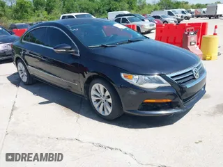 2011 Volkswagen CC Sport with VIN WVWMN7AN8BE727754, listed as a IAAI auction lot 42007366 with 103,978 mi miles. Bid and sale history available at carsss.com. Image 1.