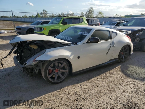 2014 Nissan 370Z Touring with VIN JN1AZ4EH5EM630793, listed as a Copart auction lot 77950484 with 110,229 mi miles and Salvage Title. Bid and sale history available at carsss.com. Image 1.