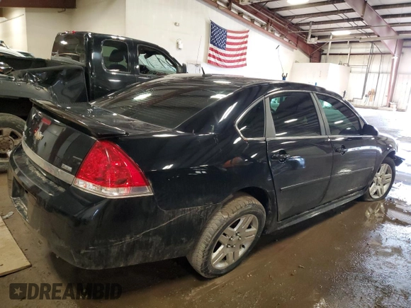 2011 Chevrolet Impala LT Retail with VIN 2G1WB5EK1B1228309, listed as a Copart auction lot 47225865 with 140,446 mi miles and Clean Title. Bid and sale history available at DreamBid. Image 3.