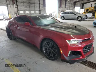 2021 Chevrolet Camaro ZL1 with VIN 1G1FK1R69M0140239, listed as a Copart auction lot 78714864 with 28,416 mi miles and Salvage Title. Bid and sale history available at carsss.com. Image 4.
