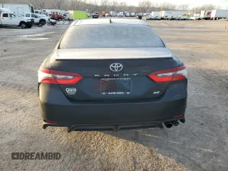 2022 Toyota Camry SE with VIN 4T1T11AK9NU038936, listed as a Copart auction lot 43228575 with 30,089 mi miles and Salvage Title. Bid and sale history available at carsss.com. Image 6.