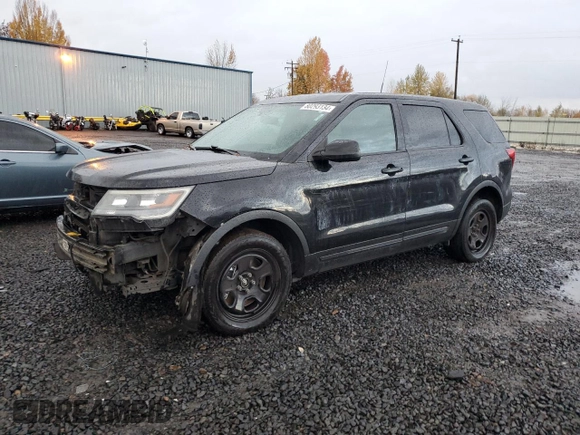 2016 Ford Utility Police Interceptor with VIN 1FM5K8ARXGGB07047, listed as a Copart auction lot 80293134 with 283,652 mi miles and Clean Title. Bid and sale history available at carsss.com. Image 1.
