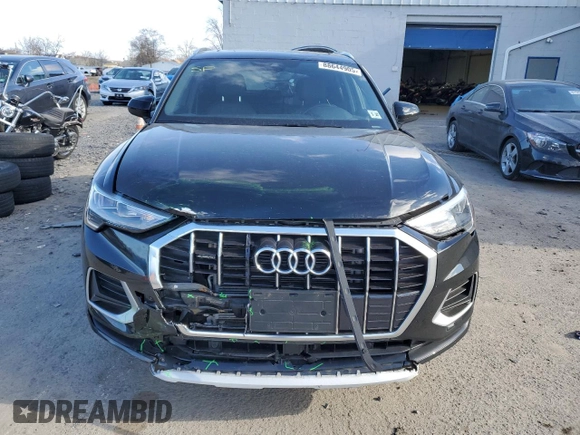 2022 Audi Q3 Premium with VIN WA1AUCF39N1092183, listed as a Copart auction lot 88644905 with 50,684 mi miles and Salvage Title. Bid and sale history available at carsss.com. Image 5.