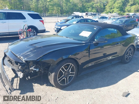 2018 Ford Mustang EcoBoost Premium with VIN 1FATP8UH9J5167426, listed as a IAAI auction lot 42207821 with 19,980 mi miles and . Bid and sale history available at DreamBid. Image 18.