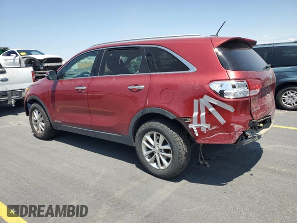 2016 Kia Sorento LX with VIN 5XYPGDA57GG132298, listed as a Copart auction lot 59371125 with 243,646 mi miles and Salvage title. Bid and sale history available at DreamBid. Image 2.