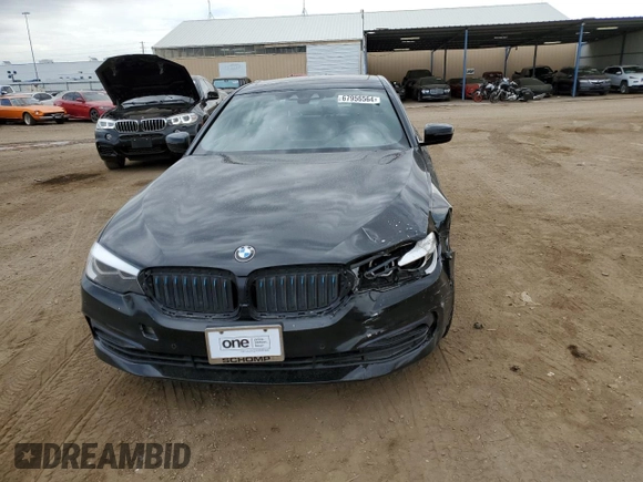 2018 BMW 5 Series 530e xDrive with VIN WBAJB1C56JB084629, listed as a Copart auction lot 67956564 with 83,302 mi miles and Non Repairable. Bid and sale history available at carsss.com. Image 5.