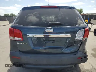 2011 Kia Sorento LX with VIN 5XYKT3A13BG025643, listed as a Copart auction lot 55150995 with 195,050 mi miles and Salvage Title. Bid and sale history available at DreamBid. Image 6.