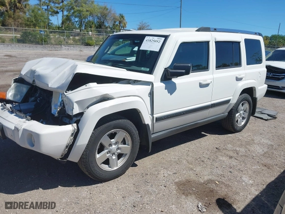 2007 Jeep Commander Sport with VIN 1J8HG48P27C538823, listed as a IAAI auction lot 41825052 with 90,317 mi miles. Bid and sale history available at carsss.com. Image 17.