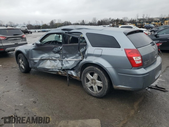 2006 Dodge Magnum SXT with VIN 2D8GZ47V76H344900, listed as a Copart auction lot 45191245 with Not Provided miles and Salvage Title. Bid and sale history available at DreamBid. Image 2.