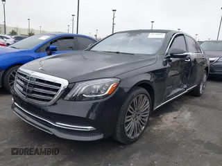 2020 Mercedes-Benz S-Class S 560 with VIN WDDUG8DB3LA509043, listed as a IAAI auction lot 41740807 with 39,391 mi miles. Bid and sale history available at carsss.com. Image 2.
