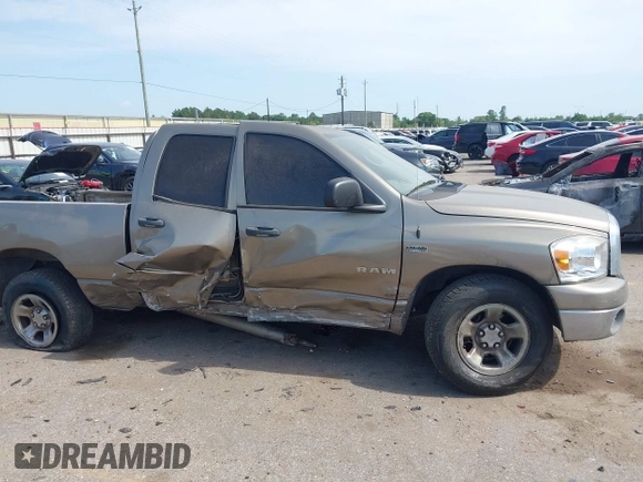 2008 Dodge 1500 SLT with VIN 1D7HA182X8J152357, listed as a IAAI auction lot 42271571 with 258,517 mi miles and . Bid and sale history available at DreamBid. Image 14.
