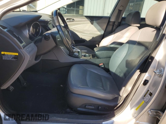 2013 Hyundai Sonata with VIN KMHEC4A45DA100032, listed as a Copart auction lot 46705995 with 124,544 mi miles and Salvage Title. Bid and sale history available at DreamBid. Image 7.