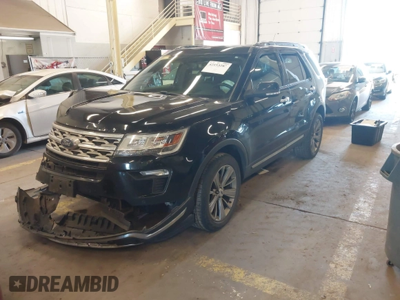 2018 Ford Explorer Limited with VIN 1FM5K8F89JGB33176, listed as a IAAI auction lot 42153282 with 118,076 mi miles and . Bid and sale history available at DreamBid. Image 2.