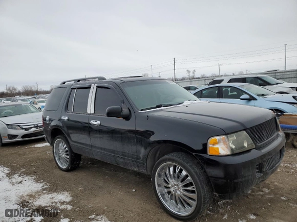 2002 Ford Explorer XLS with VIN 1FMZU72E02ZC31827, listed as a Copart auction lot 43898405 with 223,039 mi miles and Salvage Title. Bid and sale history available at carsss.com. Image 4.