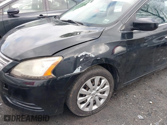 2015 Nissan Sentra SR with VIN 3N1AB7AP4FY377337, listed as a IAAI auction lot 41537192 with Not Provided miles and . Bid and sale history available at DreamBid. Image 6.