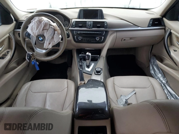 2013 BMW 3 Series 328i with VIN WBA3A5C58DF355349, listed as a Copart auction lot 83649464 with 0 mi miles and Non Repairable. Bid and sale history available at carsss.com. Image 8.