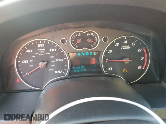 2009 Chevrolet Equinox LT w/2LT with VIN 2CNDL53F096233530, listed as a Copart auction lot 42724265 with 208,534 mi miles and Salvage Title. Bid and sale history available at carsss.com. Image 9.