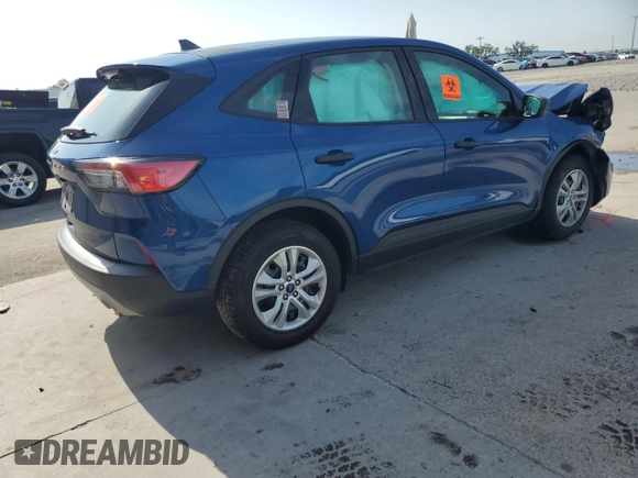 2022 Ford Escape S with VIN 1FMCU0F69NUB18377, listed as a Copart auction lot 51408325 with 52,543 mi miles and Non repairable. Bid and sale history available at DreamBid. Image 3.