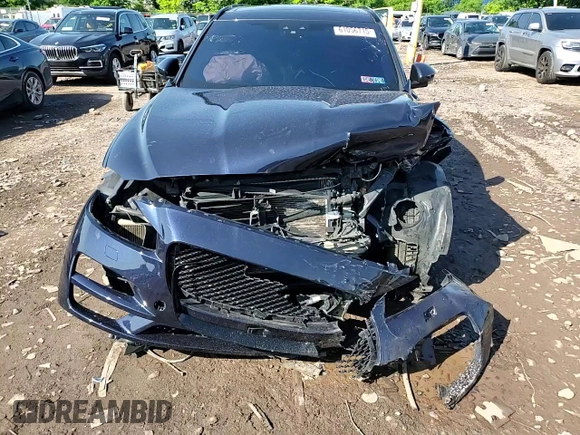 2019 Jaguar F-Pace 25t Premium with VIN SADCJ2FX0KA601596, listed as a Copart auction lot 61056715 with Not provided miles and Salvage title. Bid and sale history available at DreamBid. Image 15.
