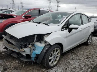2017 Ford Fiesta SE with VIN 3FADP4BJ2HM136218, listed as a Copart auction lot 82819734 with 74,358 mi miles and Salvage Title. Bid and sale history available at carsss.com. Image 1.