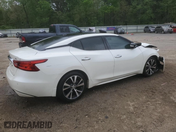 2017 Nissan Maxima SV with VIN 1N4AA6AP0HC373684, listed as a Copart auction lot 51772025 with 122,755 mi miles and Salvage title. Bid and sale history available at DreamBid. Image 3.