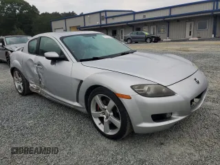 2005 Mazda RX-8 with VIN JM1FE173050144219, listed as a Copart auction lot 73120364 with 70,328 mi miles and Salvage Title. Bid and sale history available at carsss.com. Image 4.