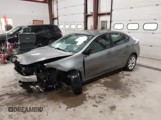 2013 Dodge Dart SXT with VIN 1C3CDFBA2DD122985, listed as a IAAI auction lot 41679711 with 137,999 mi miles. Bid and sale history available at carsss.com. Image 2.