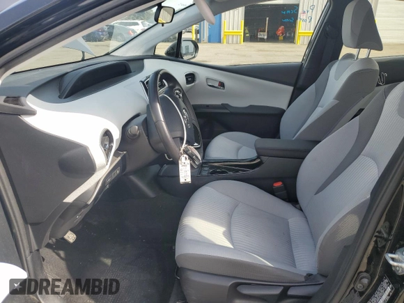 2020 Toyota Prius Prime LE with VIN JTDKARFP4L3144801, listed as a Copart auction lot 52203145 with 27,469 mi miles and Salvage Title. Bid and sale history available at carsss.com. Image 7.