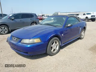 2004 Ford Mustang Deluxe with VIN 1FAFP44454F126387, listed as a IAAI auction lot 41948123 with 114,686 mi miles. Bid and sale history available at carsss.com. Image 2.