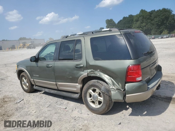2002 Ford Explorer Eddie Bauer z VIN 1FMDU74E42ZA03367, wystawiony jako Copart lot #68242544 z przebiegiem 172 790 mil mil oraz Szkoda całkowita • Salvage title. Historia ofert i sprzedaży dostępna na DreamBid. Obrazek 2.