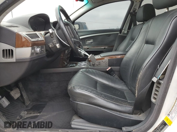 2006 BMW 7 Series 750i с VIN WBAHL835X6DT01146, выставлен на аукционе Copart как лот 58617325 с пробегом 99 178 миль миль и Чистый • Clean title. История ставок и продаж доступна на DreamBid. Изображение 7.
