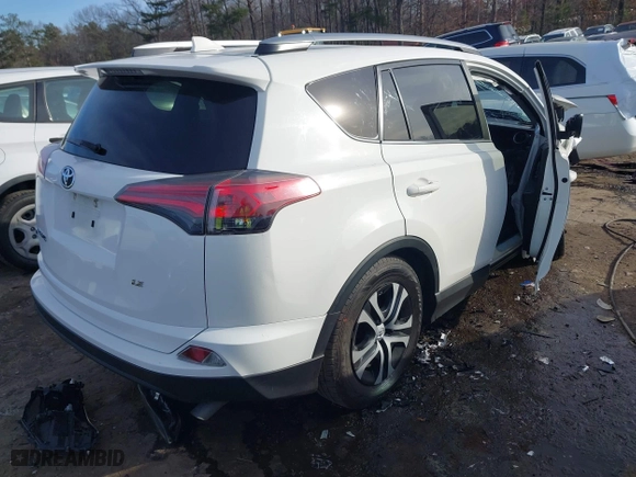 2017 Toyota RAV4 LE with VIN JTMZFREV8HJ721753, listed as a IAAI auction lot 41286036 with 119,246 mi miles. Bid and sale history available at carsss.com. Image 4.