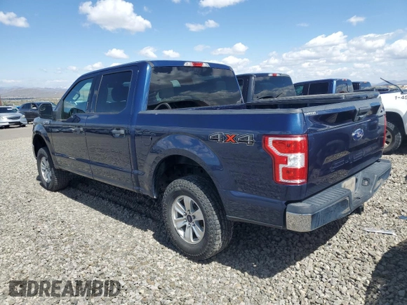 2018 Ford F-150 XL with VIN 1FTEW1E53JKE15690, listed as a Copart auction lot 54586685 with 165,730 mi miles and Clean title. Bid and sale history available at DreamBid. Image 2.