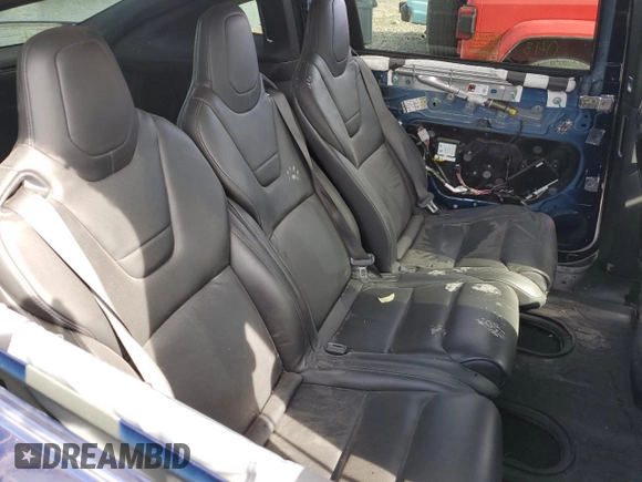 2016 Tesla Model X 70D with VIN 5YJXCAE27GF025513, listed as a Copart auction lot 49345345 with Not Provided miles and Salvage Title. Bid and sale history available at DreamBid. Image 11.