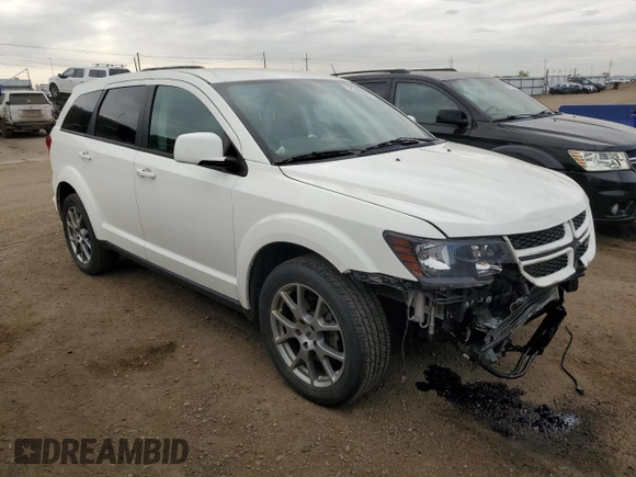 2019 Dodge Journey GT with VIN 3C4PDDEG3KT874350, listed as a Copart auction lot 52248695 with 51,046 mi miles and Salvage Title. Bid and sale history available at DreamBid. Image 4.