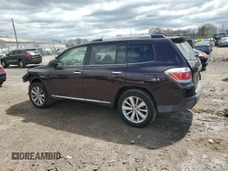2012 Toyota Highlander Hybrid Limited with VIN JTEDC3EH3C2009823, listed as a Copart auction lot 52868815 with 161,946 mi miles and Salvage Title. Bid and sale history available at carsss.com. Image 2.