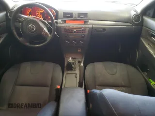 2008 Mazda 3 S Touring with VIN JM1BK343081865078, listed as a Copart auction lot 52068525 with 109,006 mi miles and Salvage Title. Bid and sale history available at DreamBid. Image 8.