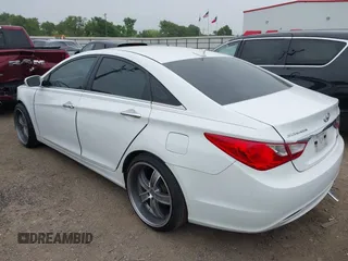 2013 Hyundai Sonata Limited with VIN 5NPEC4AC4DH663707, listed as a IAAI auction lot 41922352 with 165,101 mi miles and . Bid and sale history available at DreamBid. Image 3.