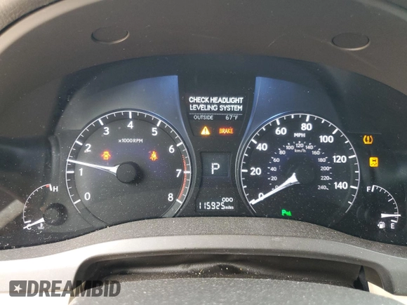 2013 Lexus RX 350 z VIN 2T2BK1BA7DC166277, wystawiony jako Copart lot #58474525 z przebiegiem 115 925 mil mil oraz Szkoda całkowita • Salvage title. Historia ofert i sprzedaży dostępna na DreamBid. Obrazek 9.