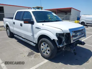 2014 Ford F-150 XL with VIN 1FTFW1CT0EKF76199, listed as a IAAI auction lot 42408498 with 103,695 mi miles and . Bid and sale history available at DreamBid. Image 1.