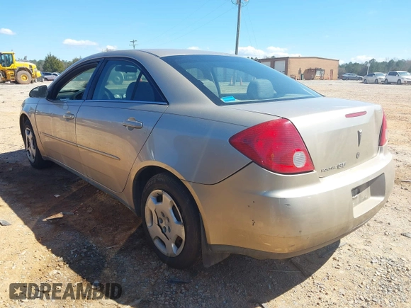 2007 Pontiac G6 1SV Value Leader with VIN 1G2ZF58BX74101840, listed as a IAAI auction lot 41812465 with 1 mi miles. Bid and sale history available at carsss.com. Image 3.