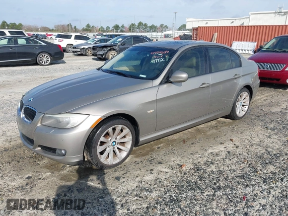 2011 BMW 3 Series 328i with VIN WBAPH5C50BA448678, listed as a IAAI auction lot 41779684 with 151,338 mi miles and . Bid and sale history available at carsss.com. Image 2.