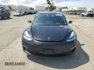 2018 Tesla Model 3 Long Range Battery with VIN 5YJ3E1EB1JF186827, listed as a Copart auction lot 51179535 with 53,649 mi miles and Salvage Title. Bid and sale history available at DreamBid. Image 5.