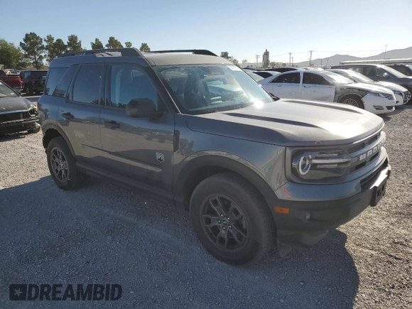 2022 Ford Bronco Sport Big Bend z VIN 3FMCR9B68NRE04126, wystawiony jako Copart lot #55980415 z przebiegiem 34 039 mil mil oraz Szkoda całkowita • Salvage title. Historia ofert i sprzedaży dostępna na DreamBid. Obrazek 4.