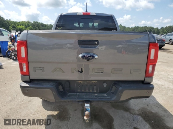 2021 Ford Ranger XL with VIN 1FTER4FH7MLD75517, listed as a Copart auction lot 59652865 with 96,652 mi miles and Salvage title. Bid and sale history available at DreamBid. Image 6.